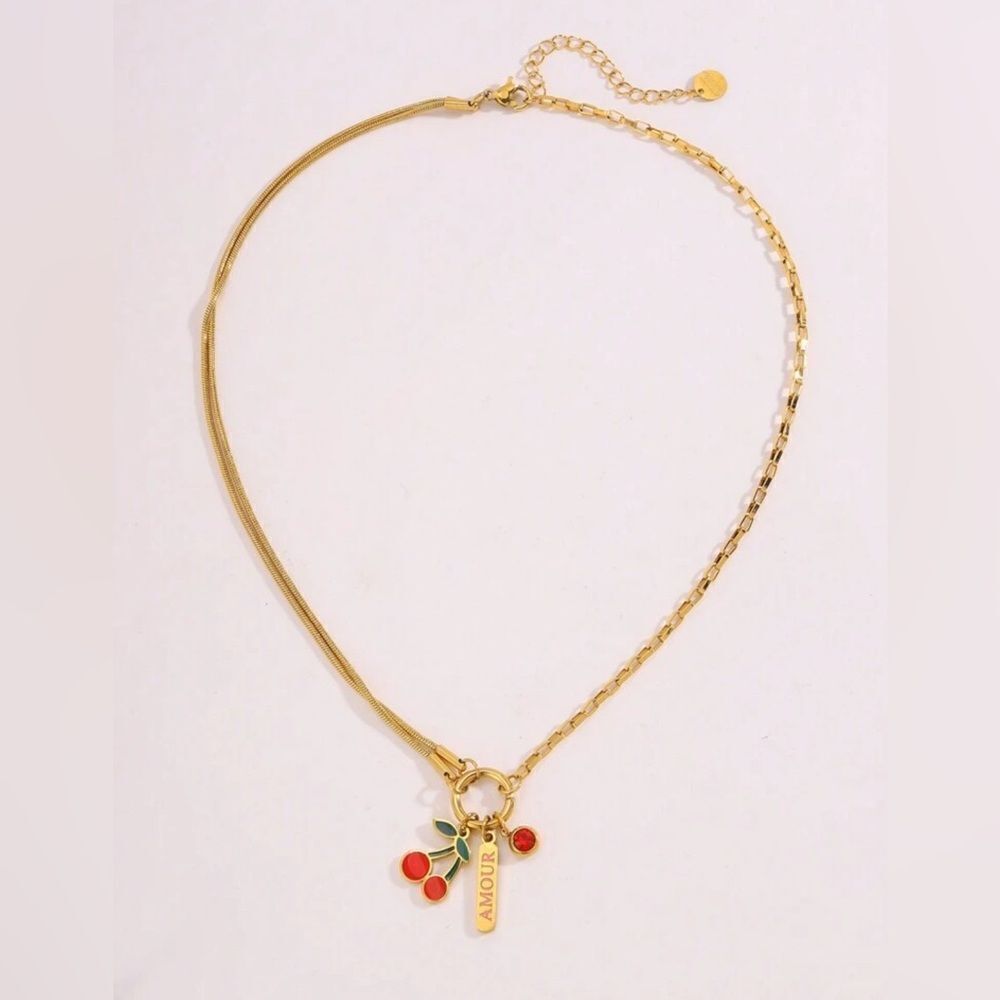 Cherry necklace N1347